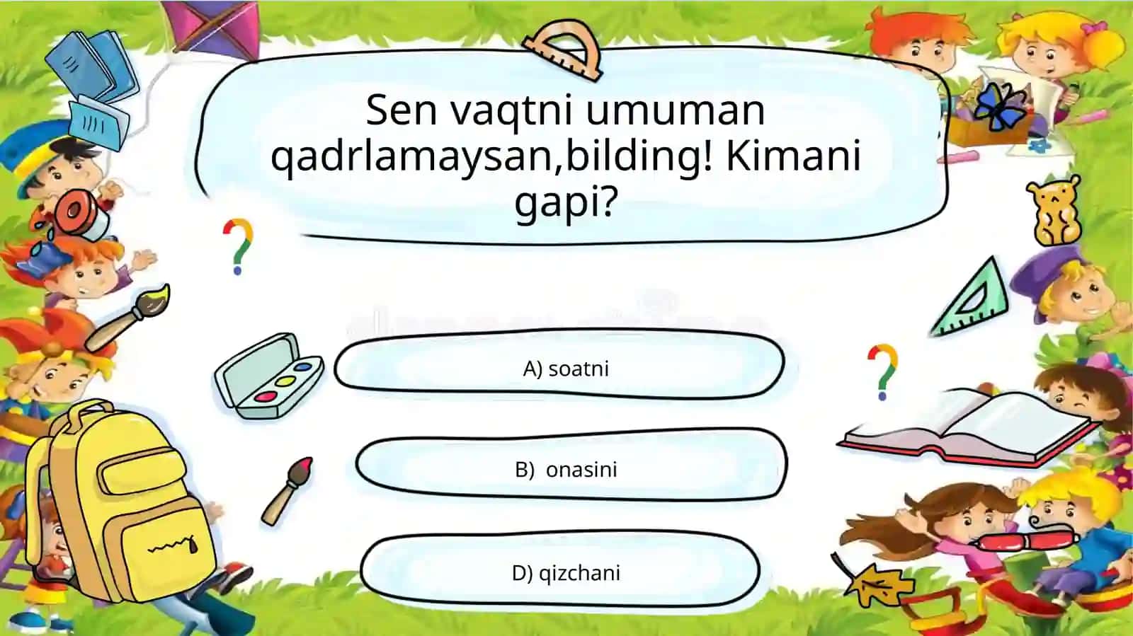 Vaqtning qadri 4
