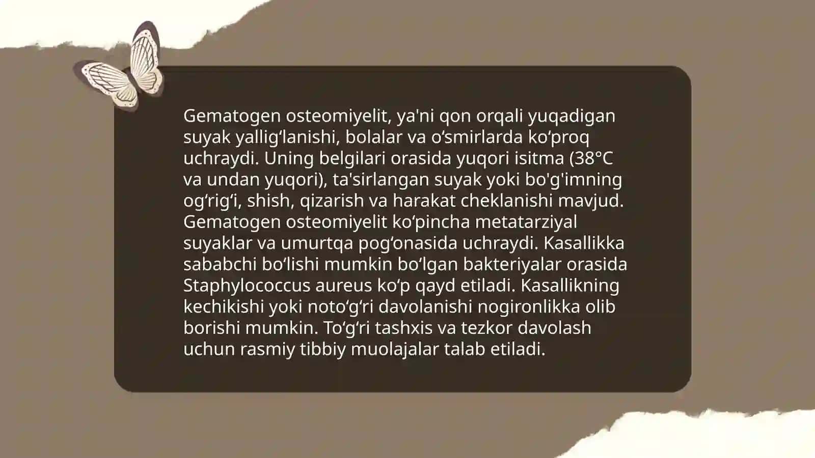 Gematogen osteomiyelit 4