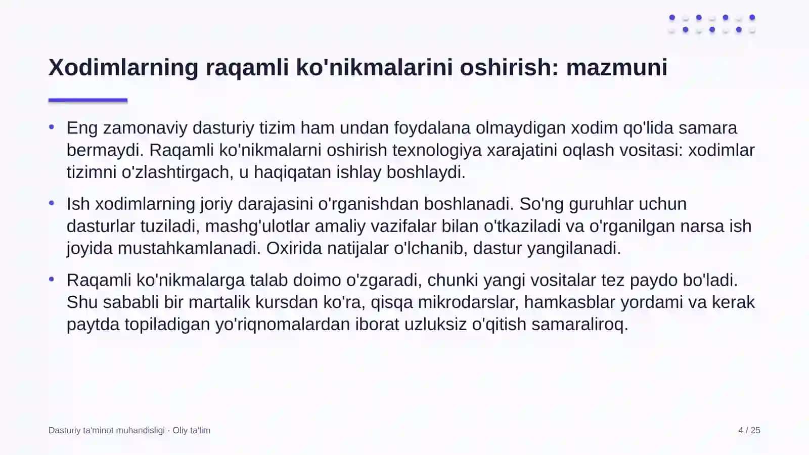 Energiya saqlash tizimlarida xodimlarning raqamli ko'nikmalarini oshirish 4
