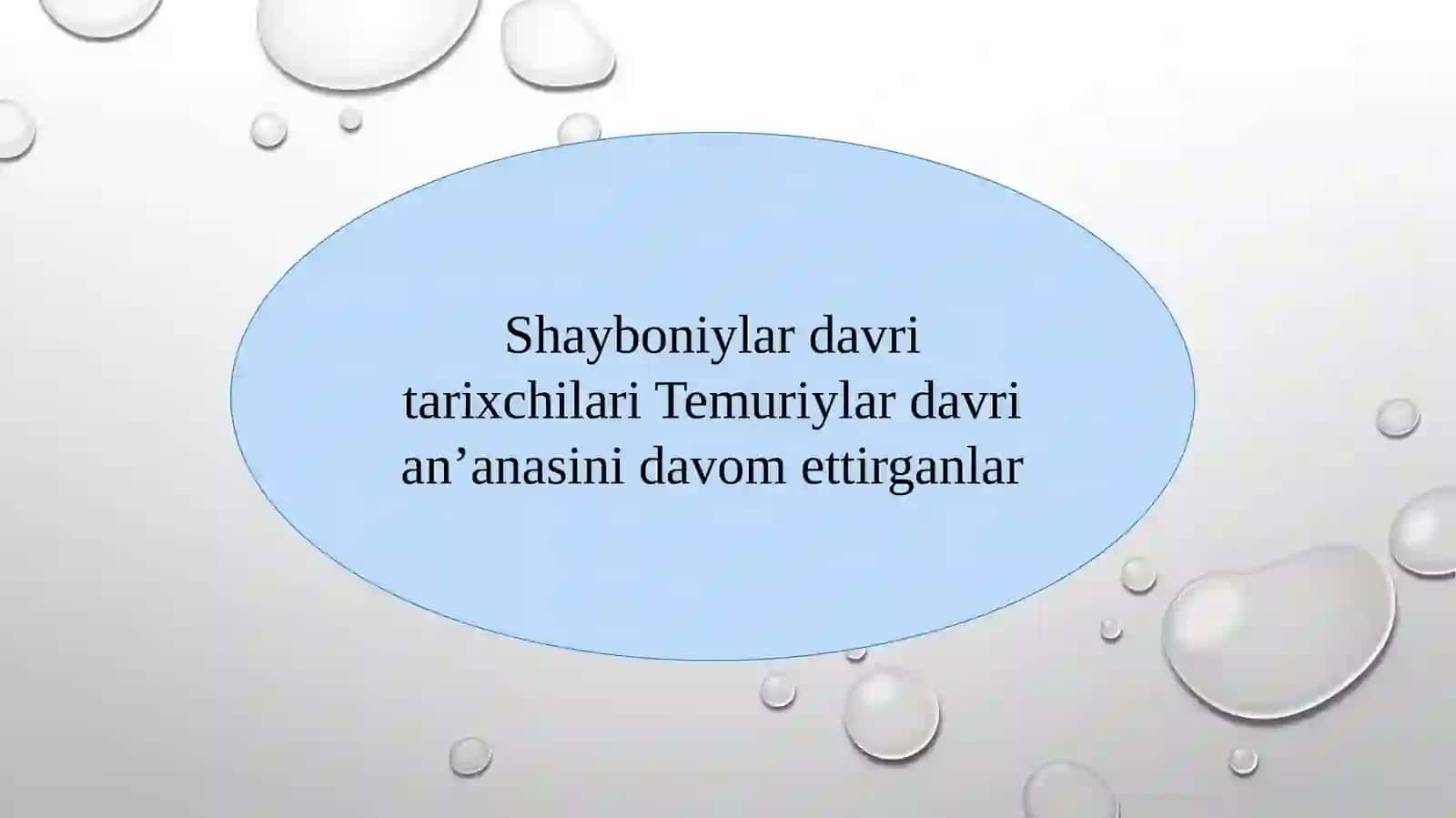 MOVAROUNNAHRDA SHAYBONIYLAR SULOLASINING HUKMRONLIGINING O‘RNATILISHI 4