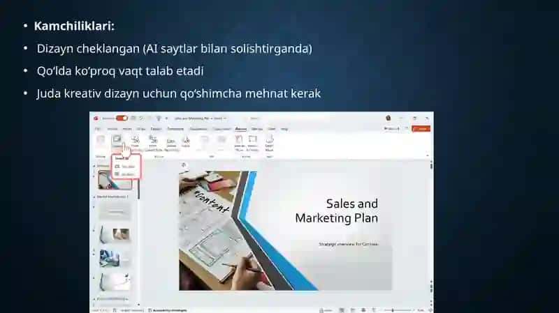 MS Office taqdimot yaratish usullari 4