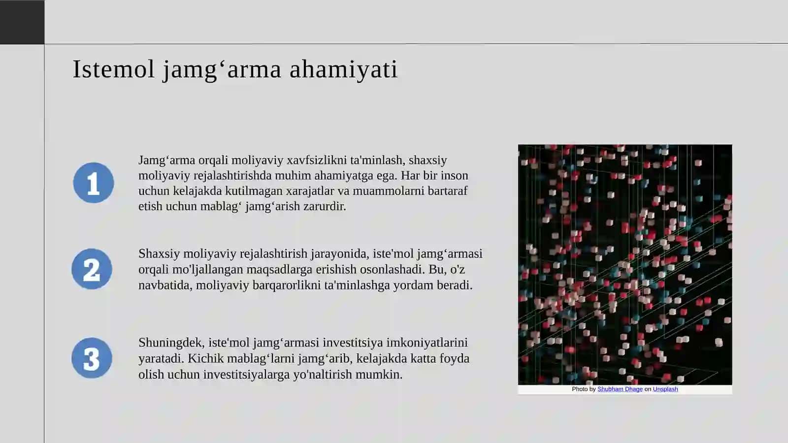 Istemol jamgʻarma va investitsiya 4