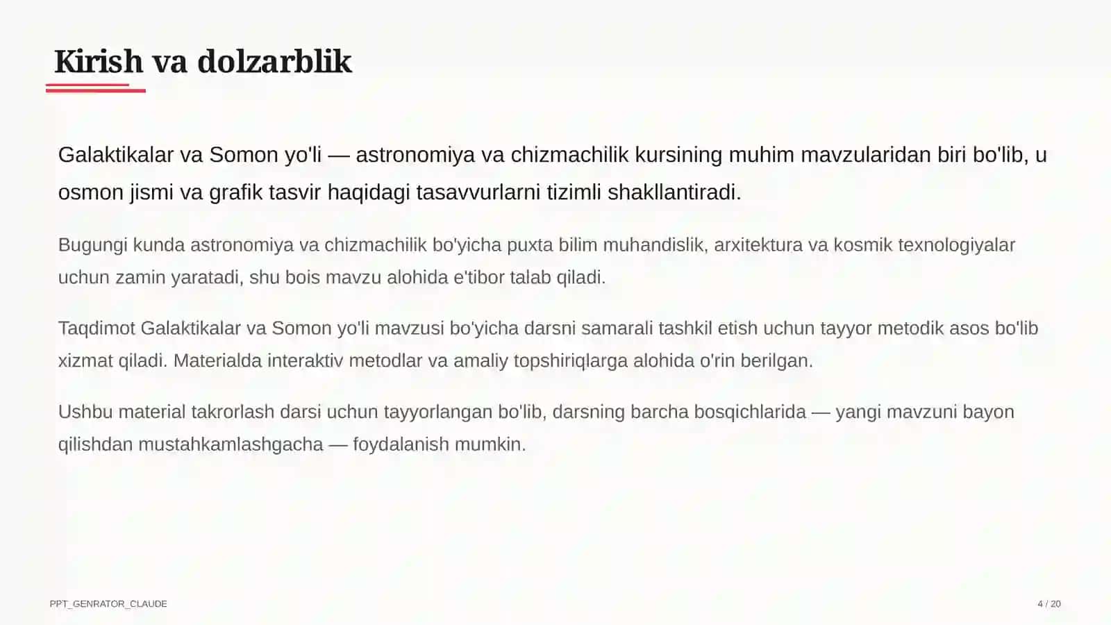 Galaktikalar va Somon yo'li (11-sinf) 4