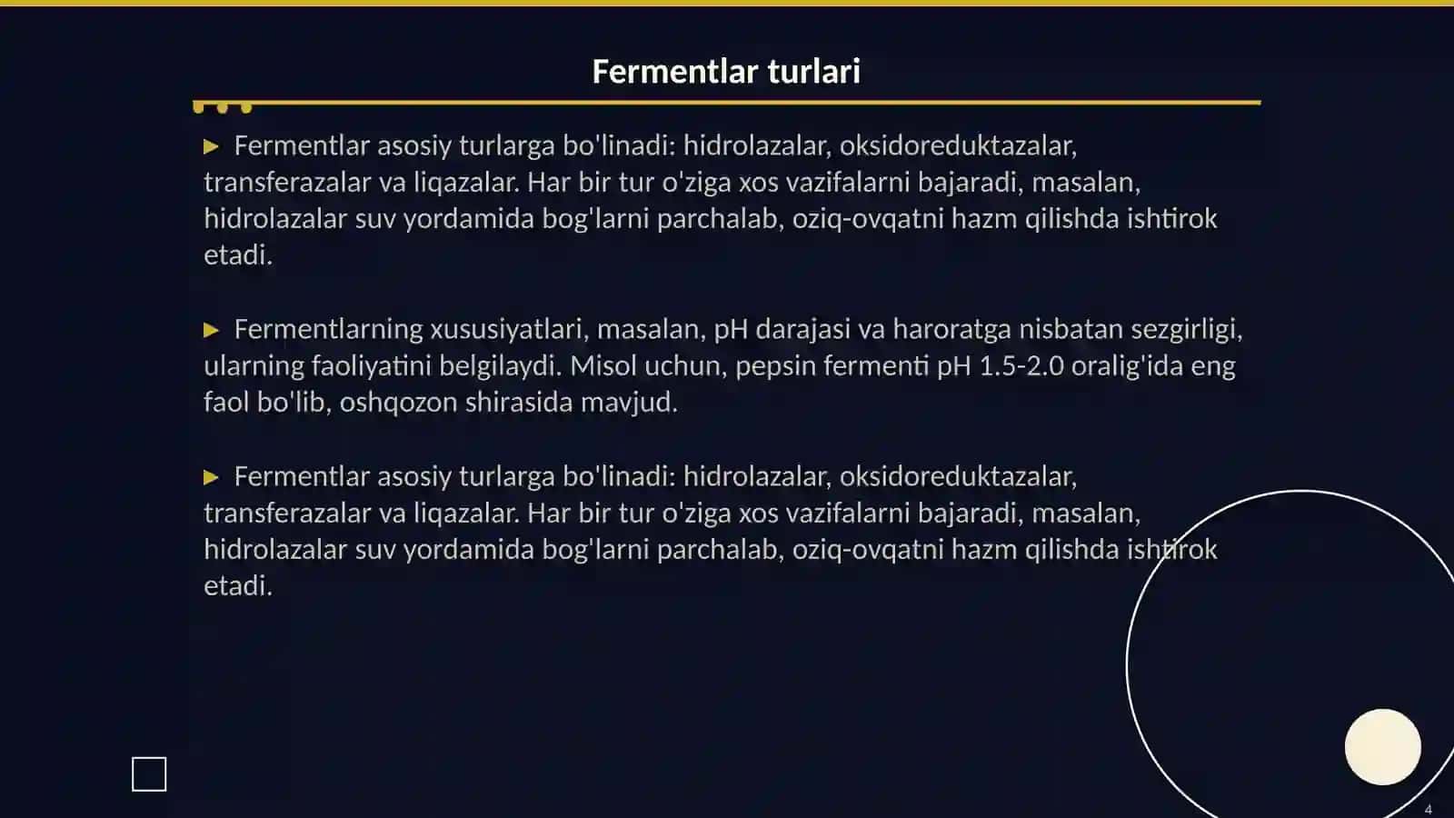 Fermentlar va ularni ishlab chiqarish texnologiyasi 4