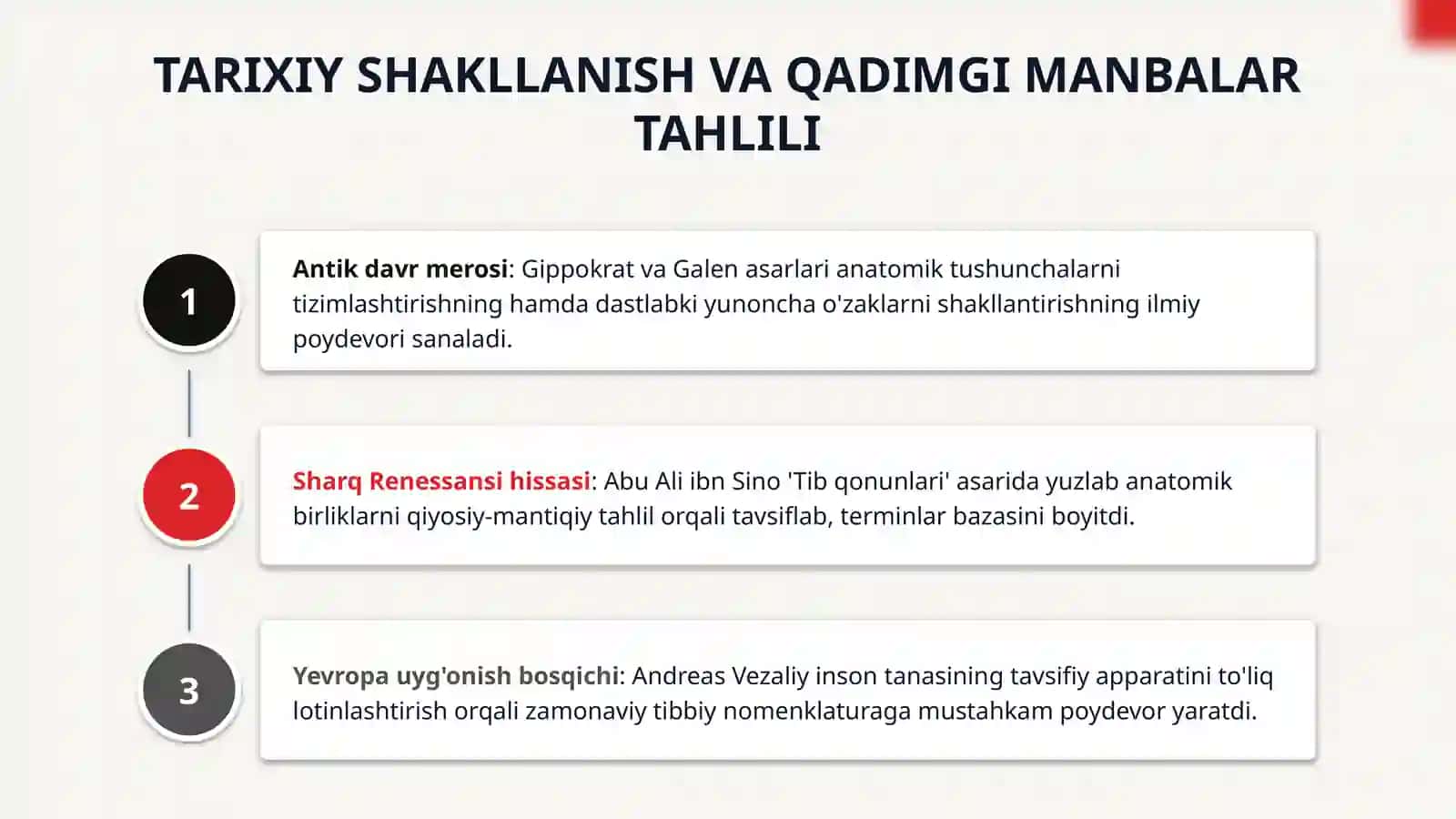 Anatomik iboralarning tarjimasi 4