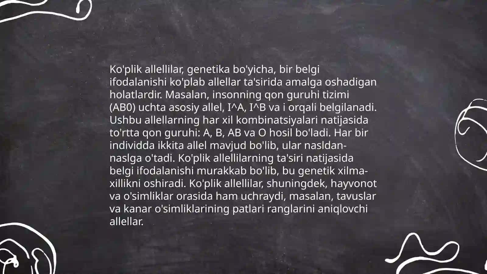 Di va poliduragayning genetik asoslari 4