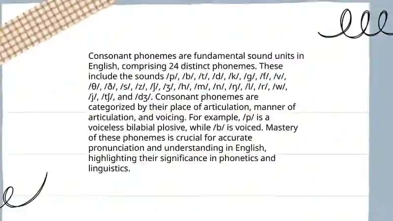 Phonemes and their types 4