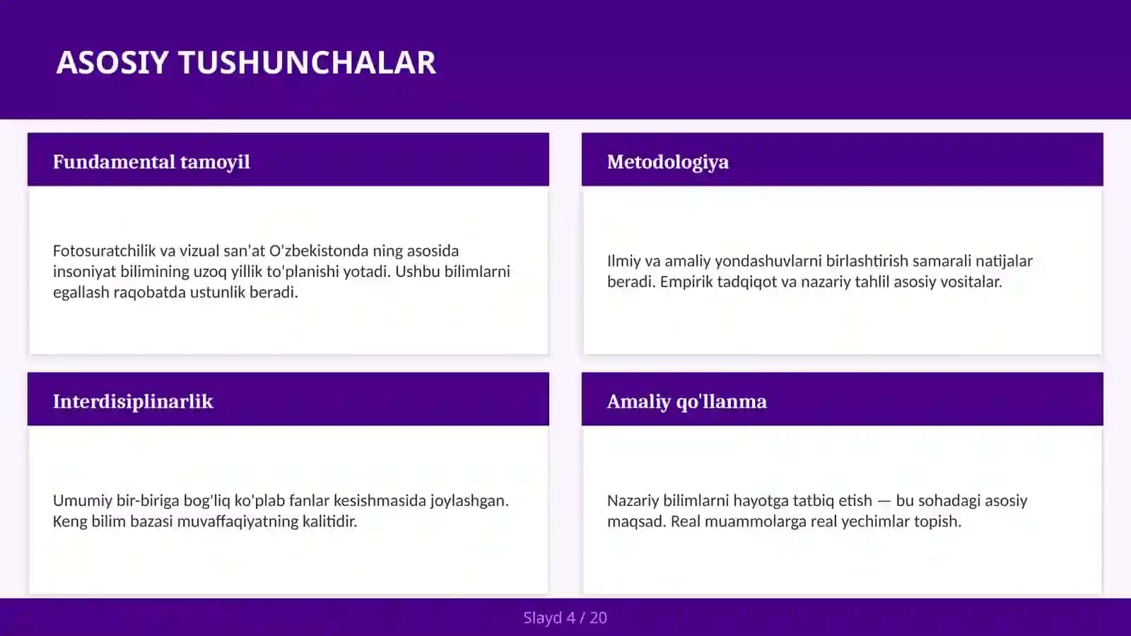 Fotosuratchilik va vizual san'at O'zbekistonda 4