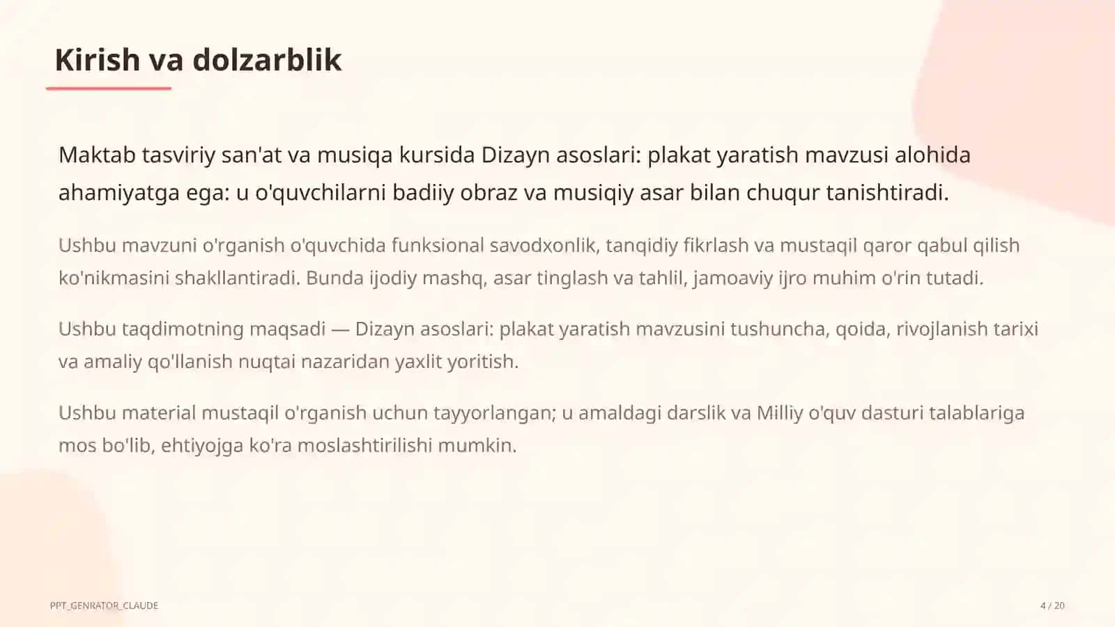 Tasviriy san'at va musiqa (1–7) 4