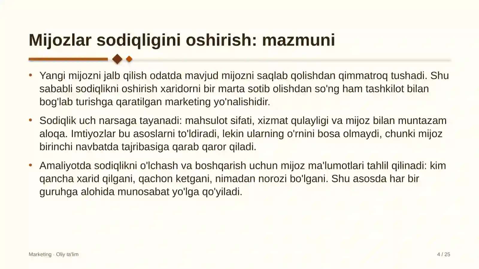 poyabzal ta'mirlash ustaxonalarida mijozlar sodiqligini oshirish 9568 4