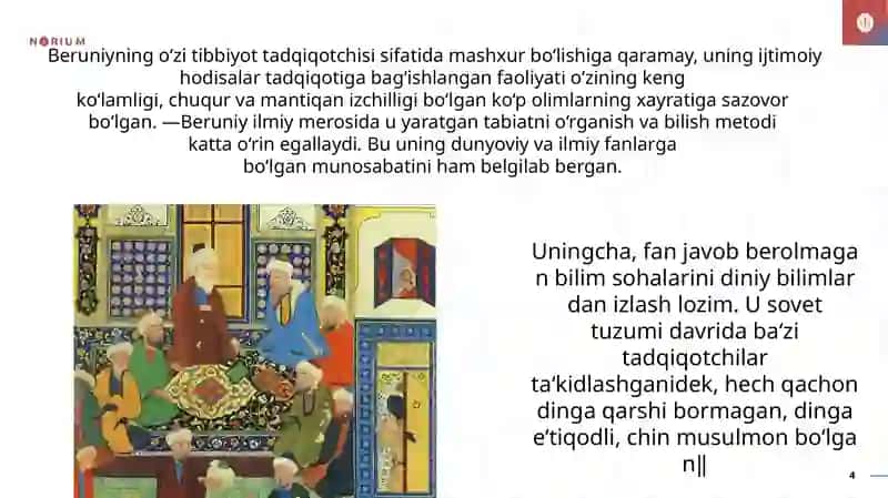 AbuRayhon Beruniyning ta’lim-tarbiyaga oid qarashlari 4
