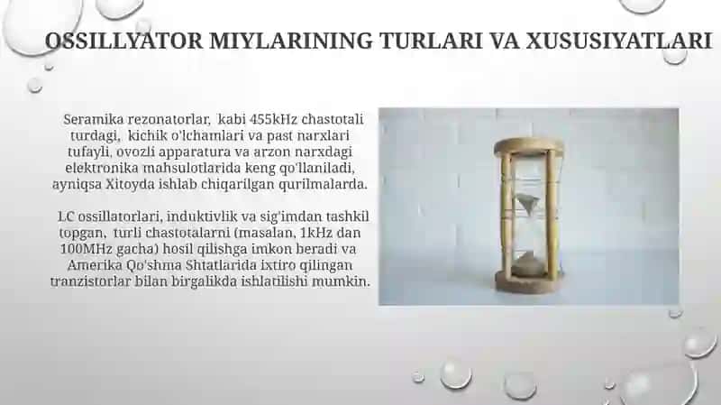 Osillator va Taymer MIYlarining Umumiy Ko'rinishi 4
