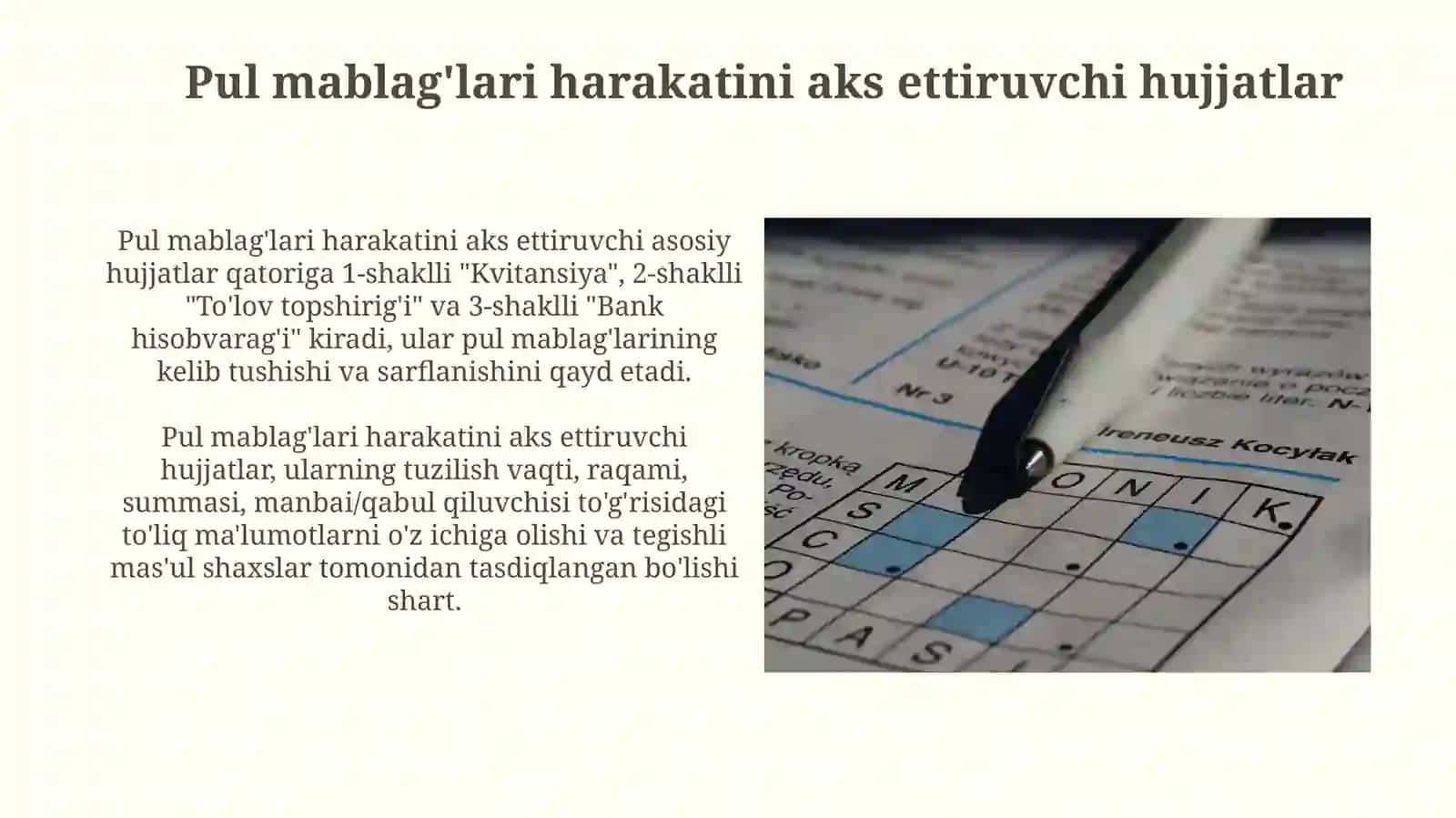 Byudjet tashkilotlarida yuritiladigan hisob hujjatlari hamda registrlari shakllari 4