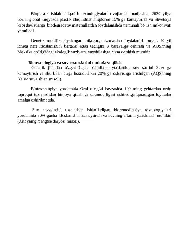 Biotexnologiya va qattiq chiqindilarni qayta ishlash 4