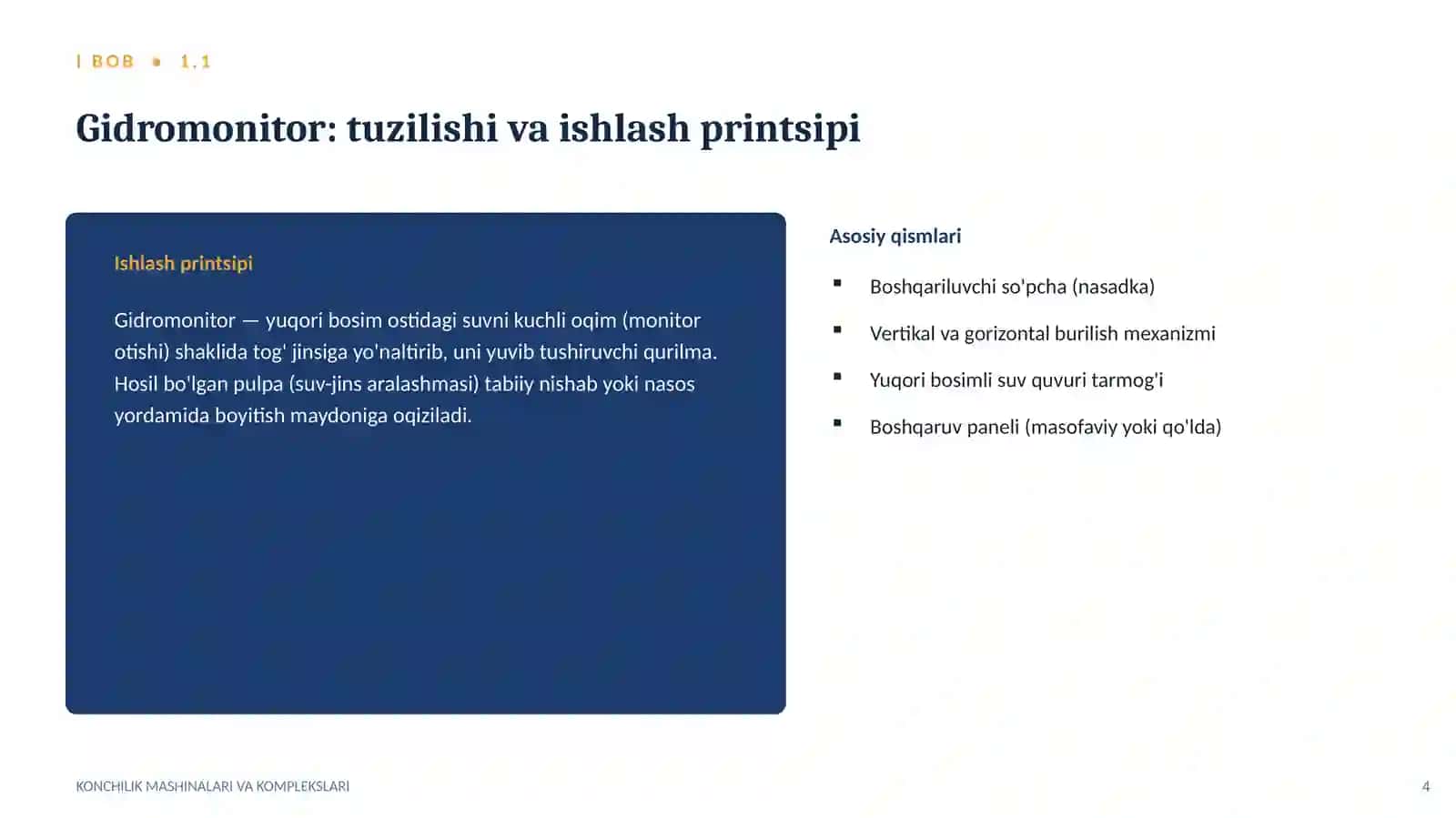 KONCHILIK MASHINALARI VA KOMPLEKSLARI 4