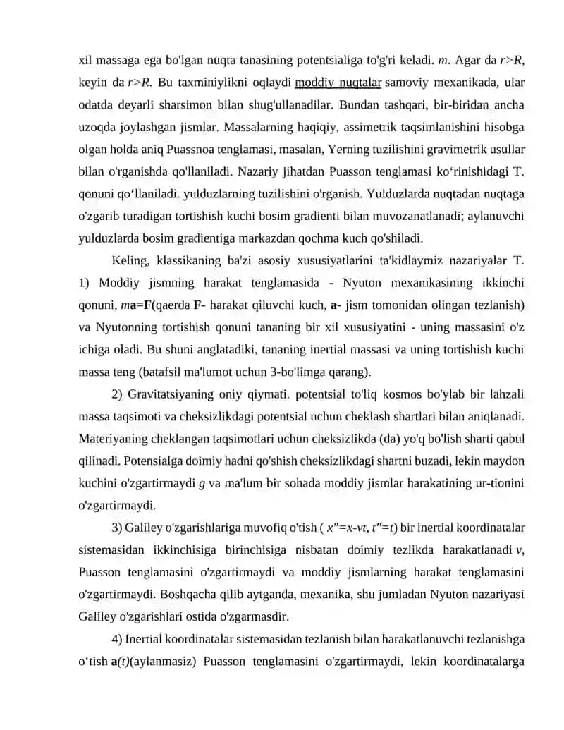YERNING TORTISHISH MAYDONIDA JISMLARNING HARAKATI 4
