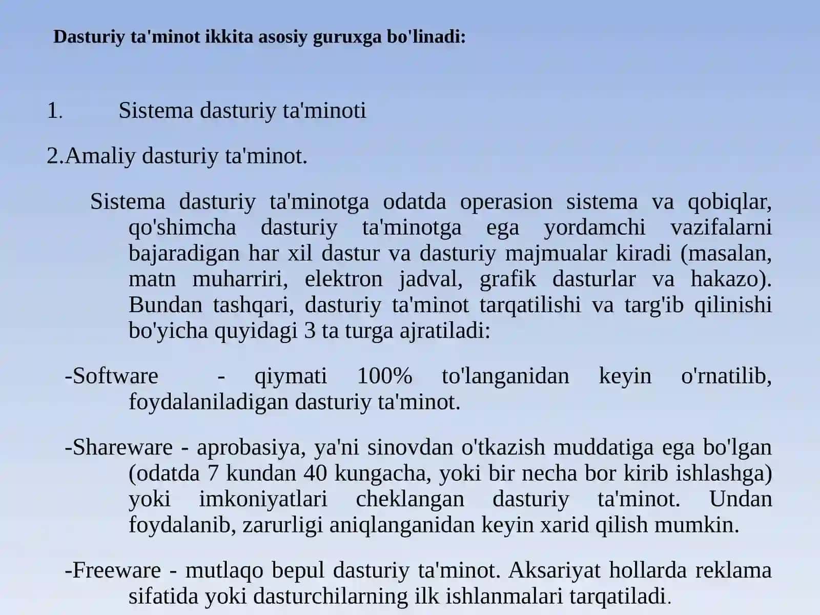 Tibbiyot masalalarini yechishda amaliy dasturiy ta'minot. Windows operatsion tizimida ishlash asoslari. Windows operatsion tizimining bazaviy ob'ektlari bilan tanishish 4