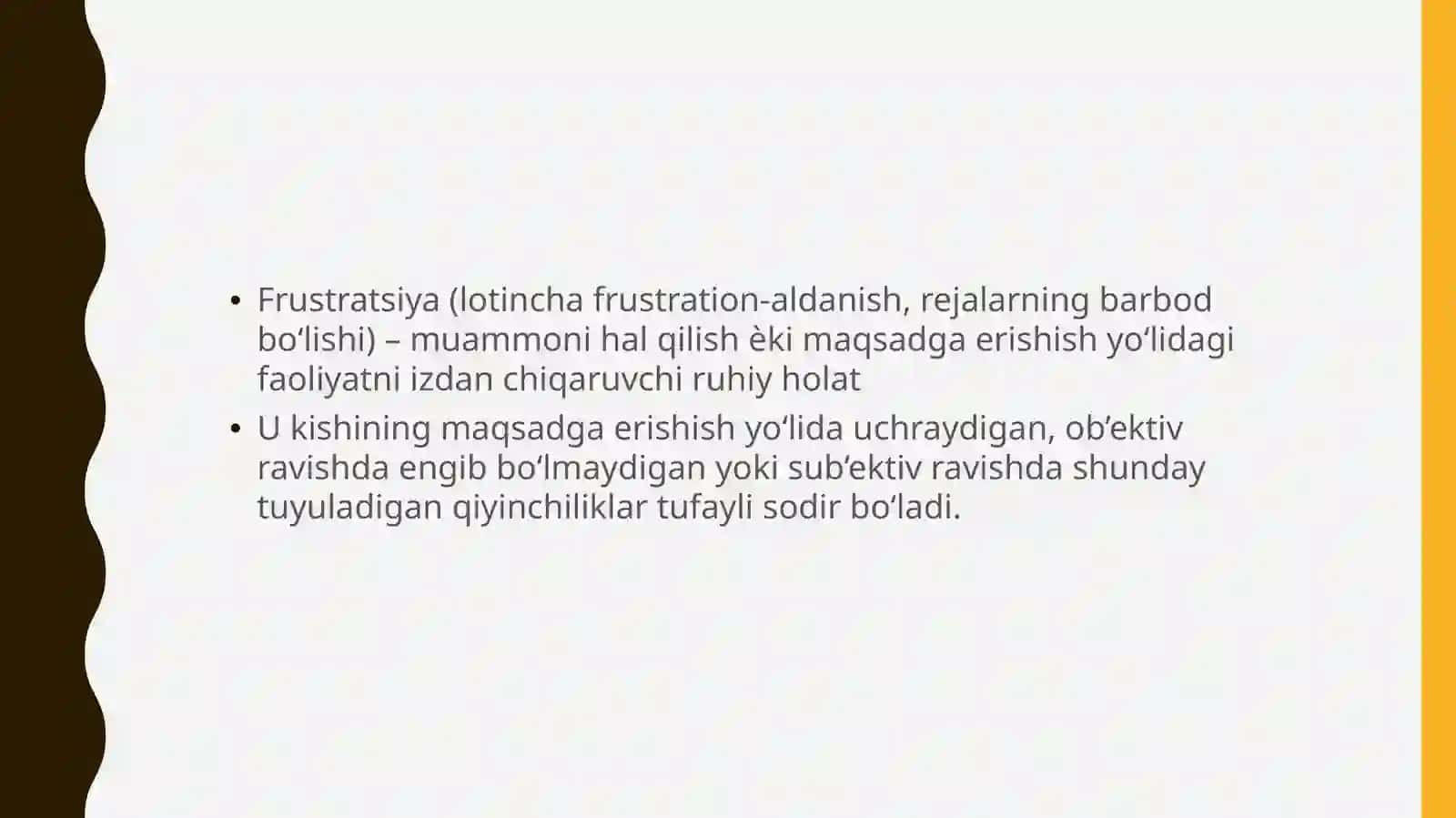 Yangilik kiritishlarga qarshilik ko’rsatuvchi 4
