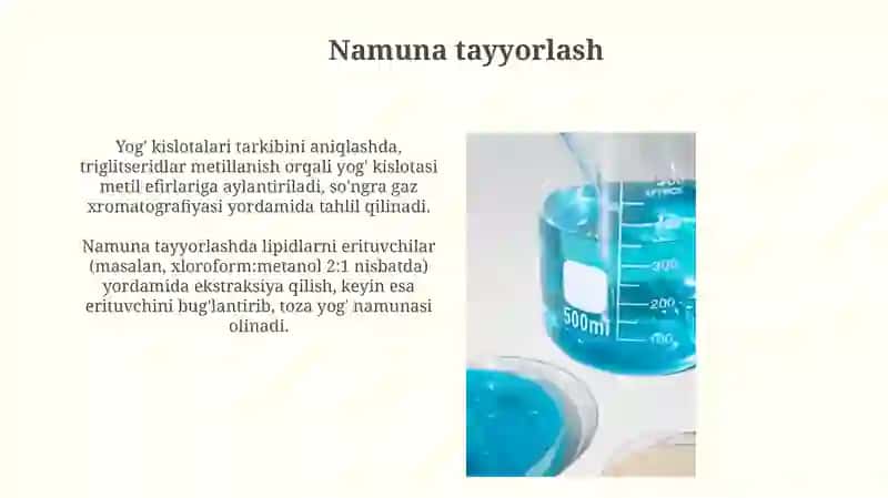 Triglitserid turlarini hisoblash usullari 4