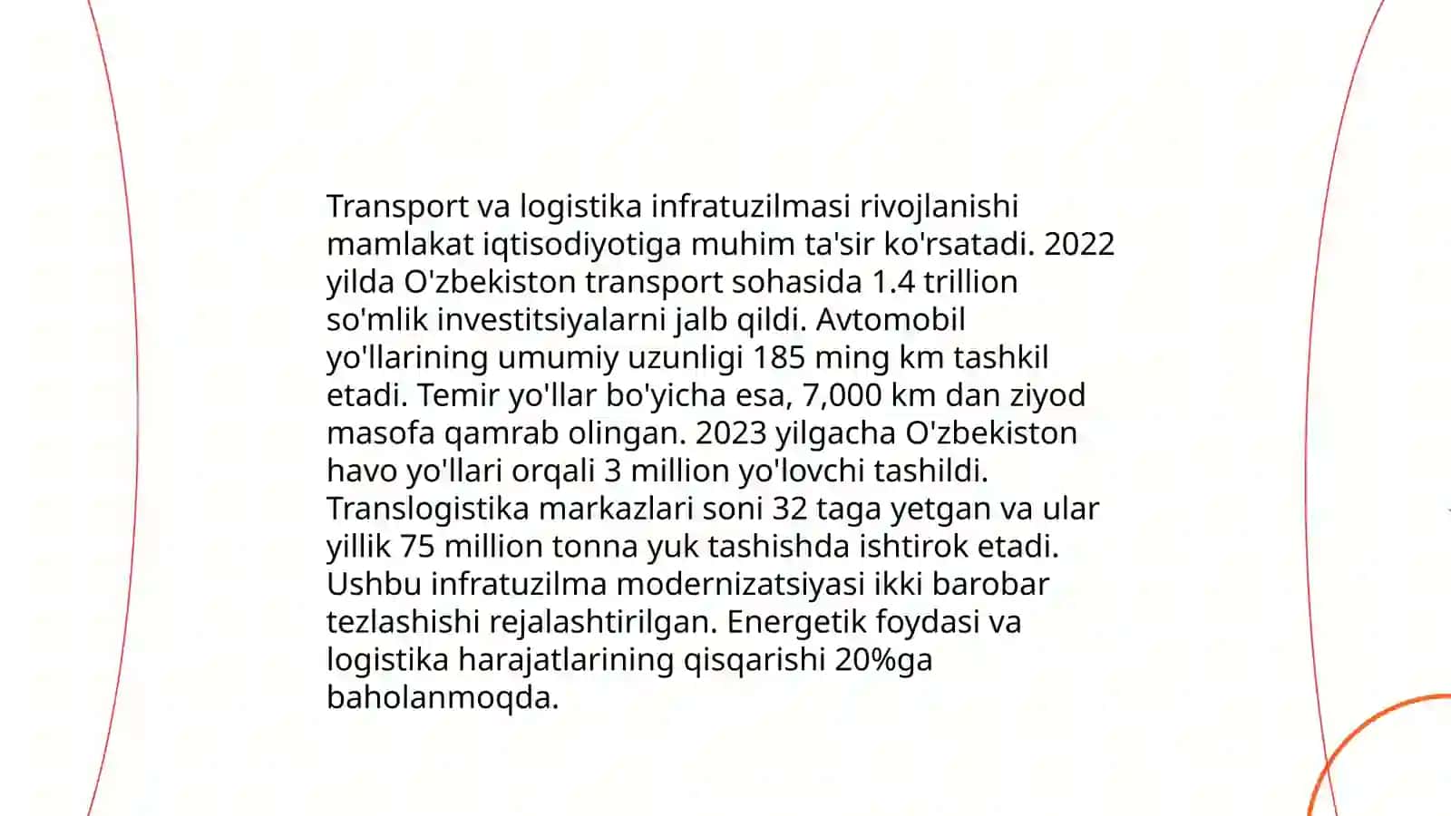 Davlatning logistika siyosati tahlili 4