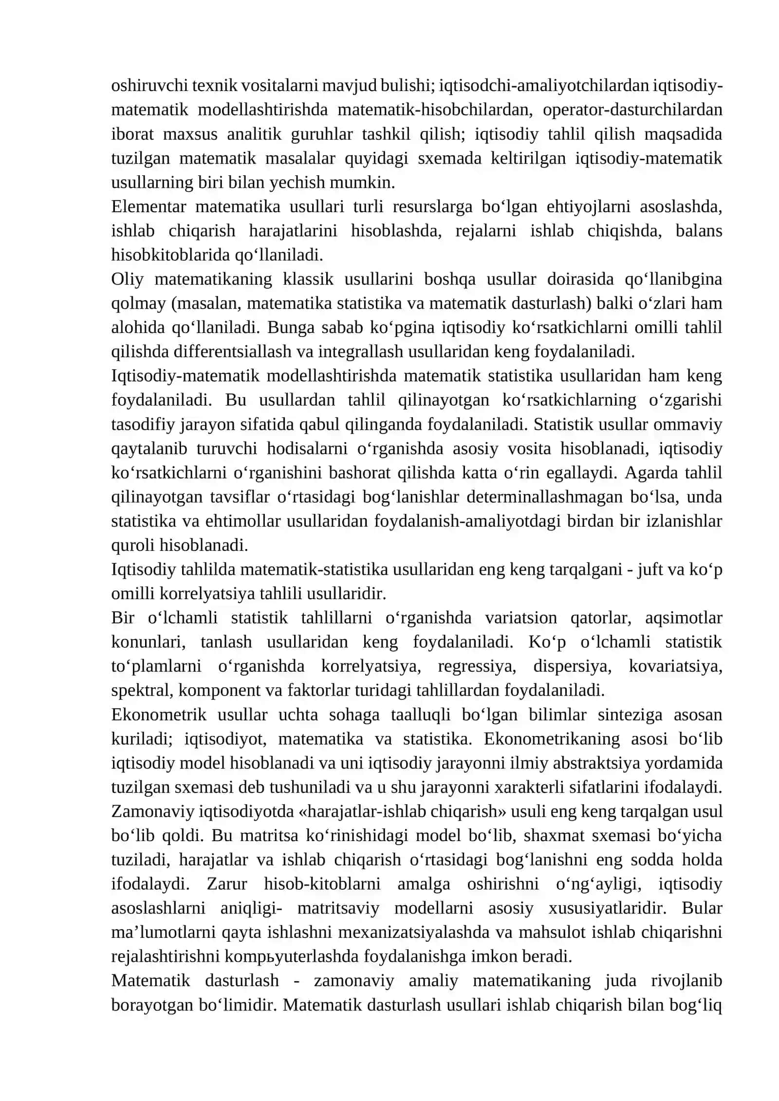 IQTISODIY-MATEMATIK MODELLASHTIRISH ASOSLARI 4