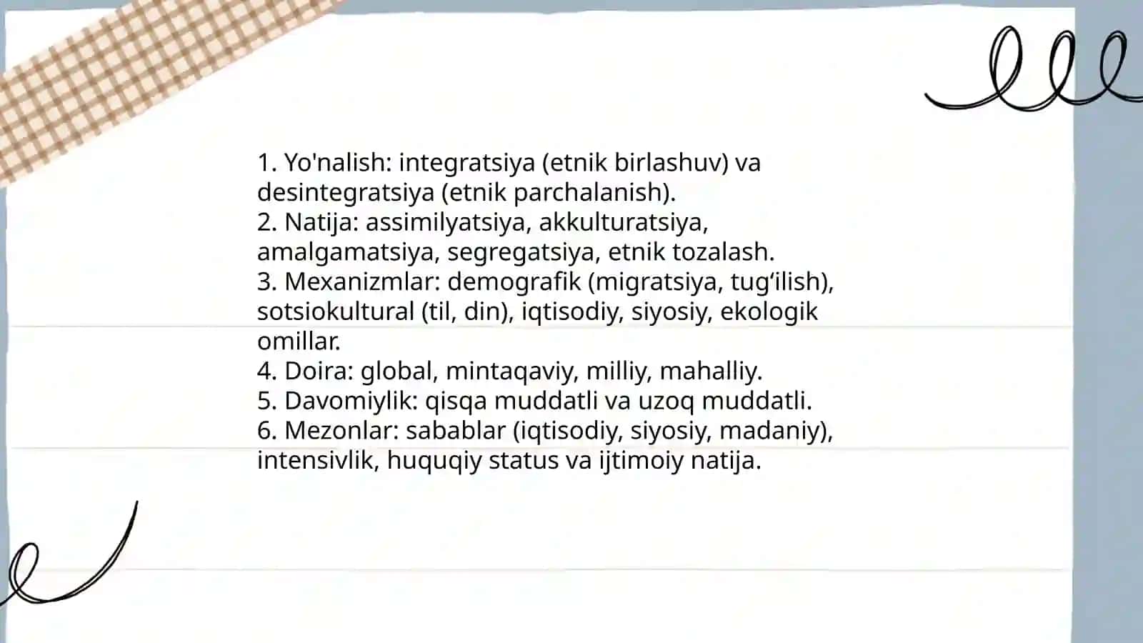 Etnik jarayonlar va ularning turlari 4