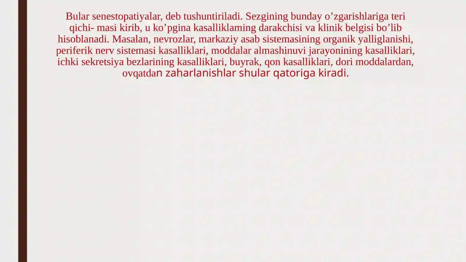 Bilishsoxasijarayonlari.Sezgi,idrok,xotira,diqqatjarayonlarivaularningturlikasalliklardabuzilishi 4