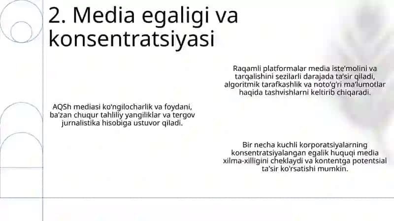 AQSh mediatalimi ôziga xosliklari 4