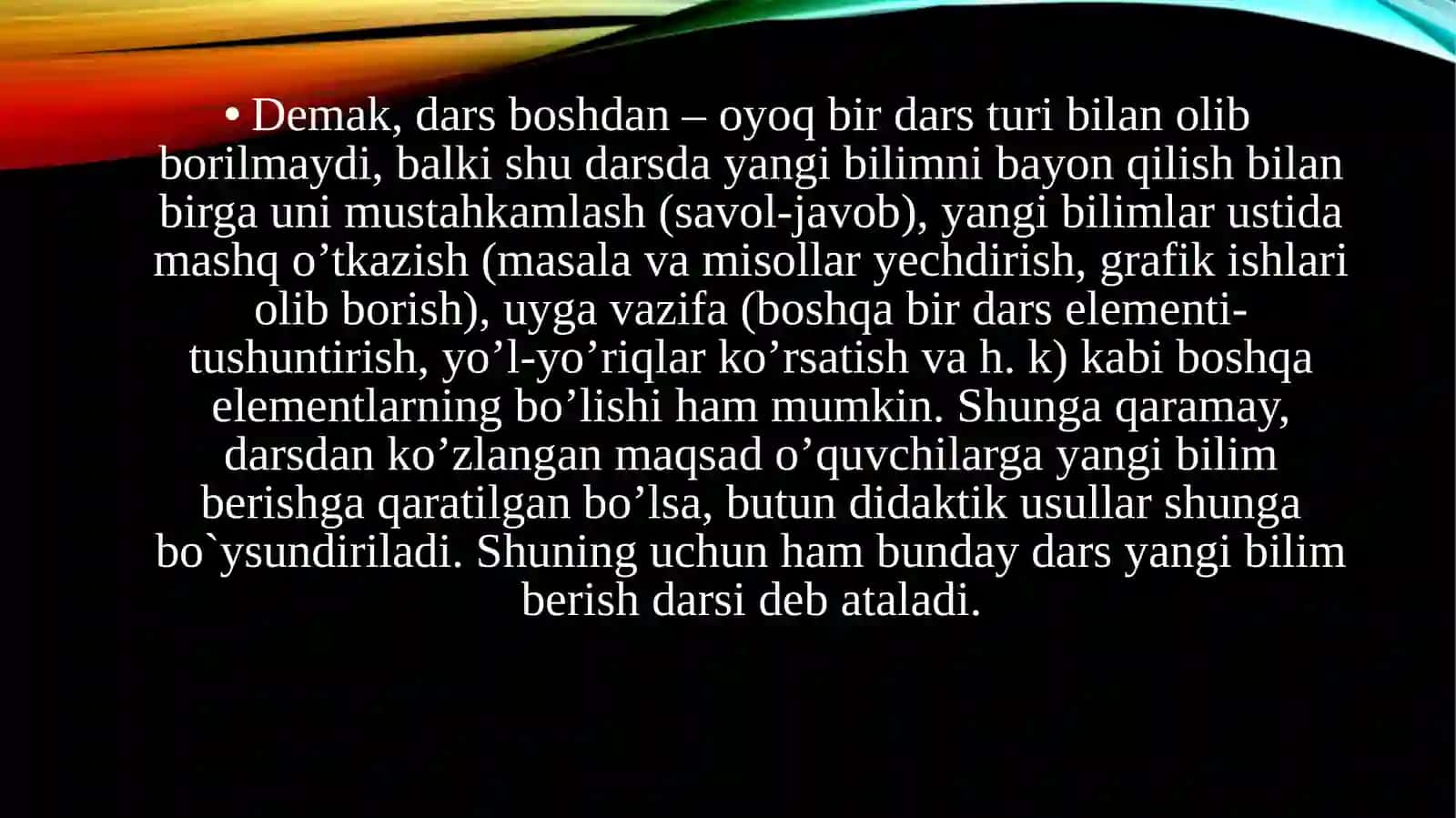 Maxsus maktabda tarix darsi turlari 4
