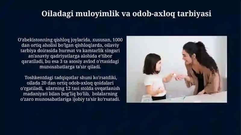 Bolalarda Muloyimlik va Odob-Axloqni Shakllantirish 4