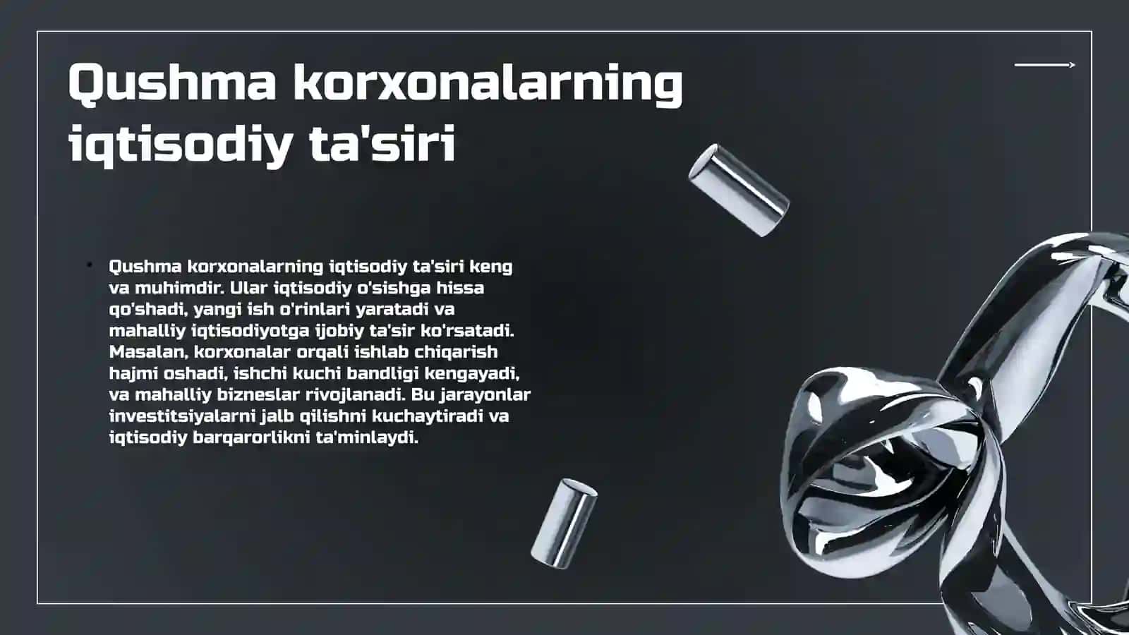 Qushma korxonalar urni va ulari ishlash mexanizimi 4