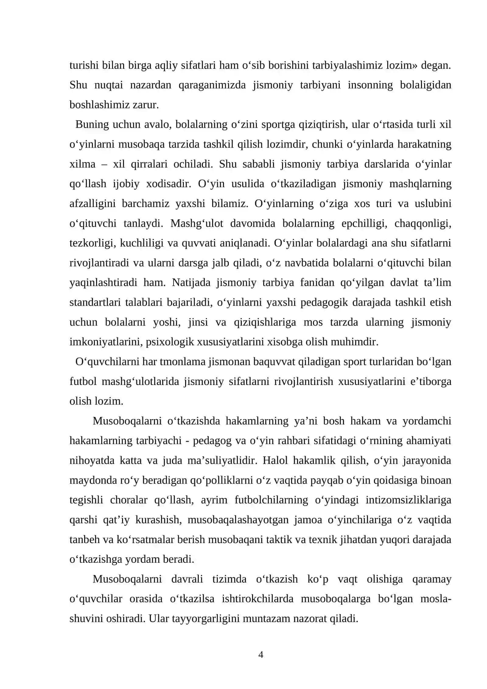Futbol musobaqalarining umumiy qoidalari 4