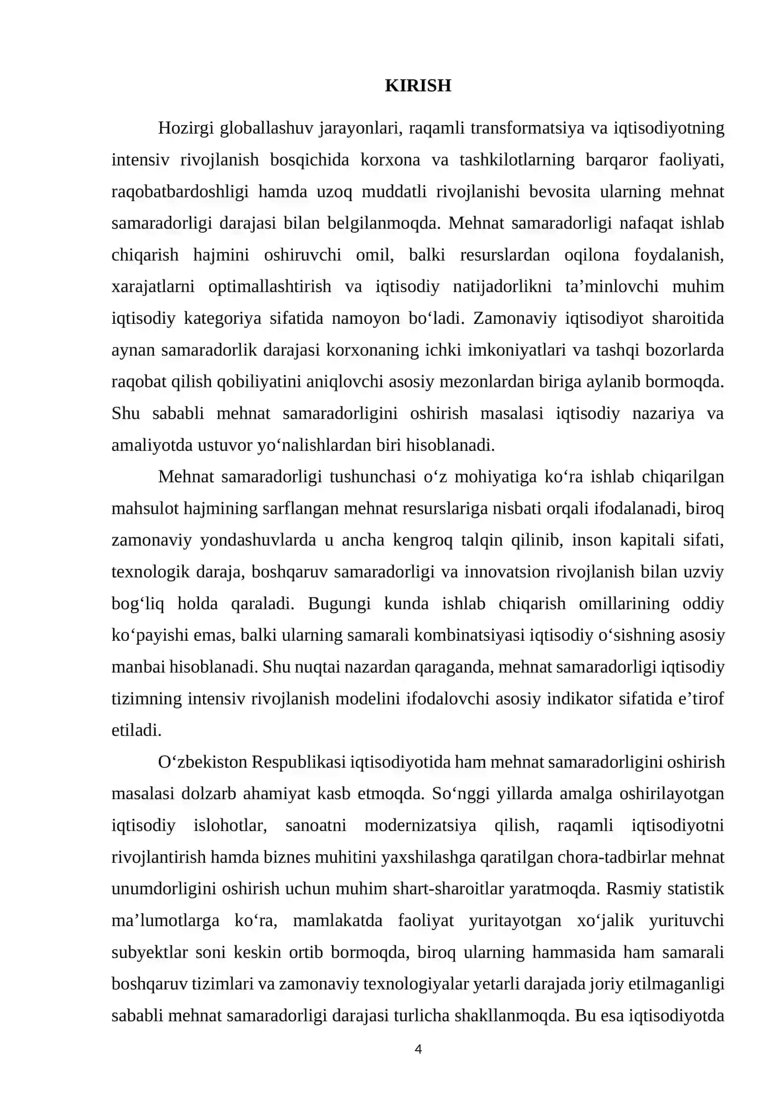 XODIMLAR MEHNATINING SAMARADORLIGINI OSHIRISHNING ASOSIY MEXANIZMLARI 4