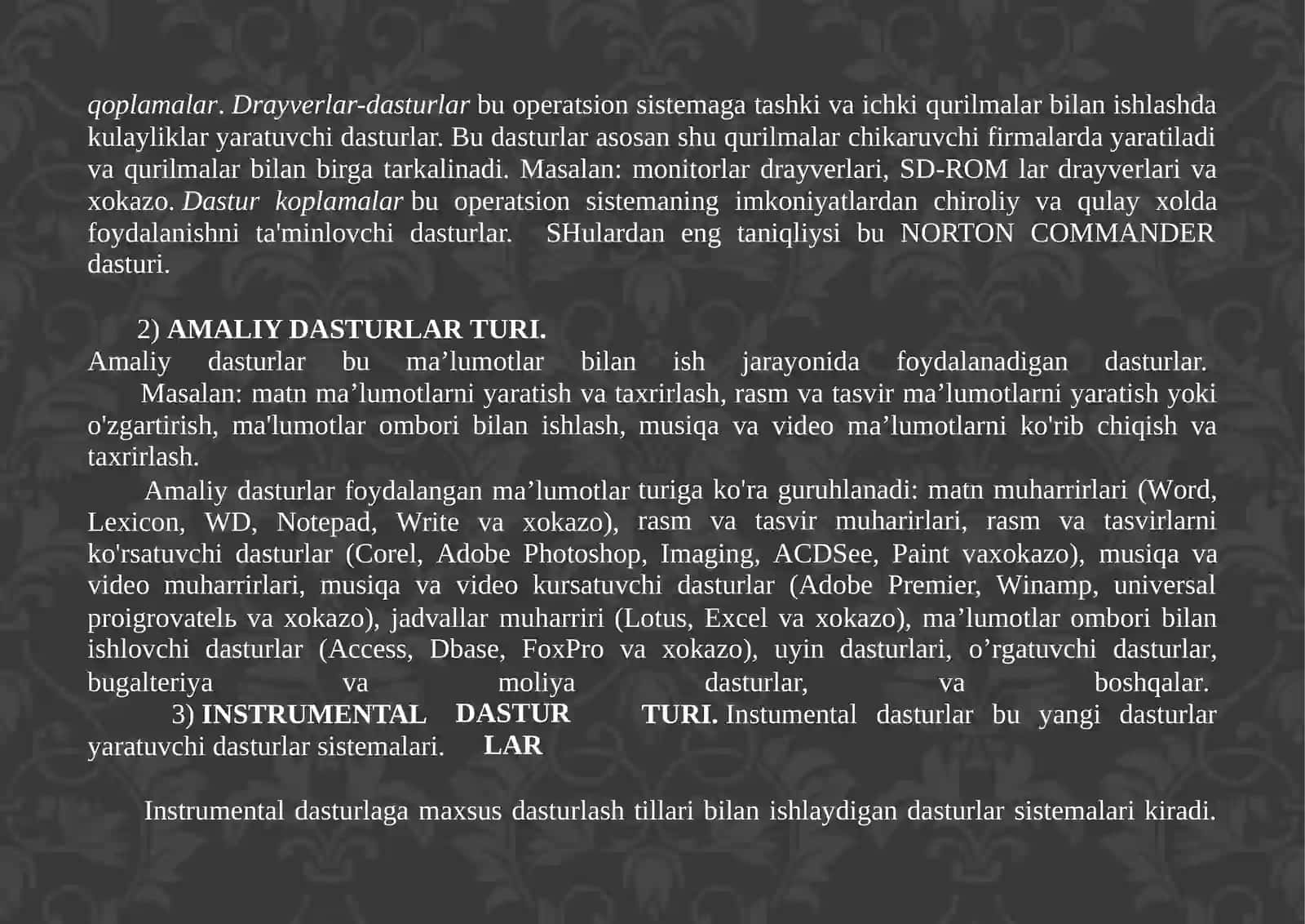 UTILITA DASTURLARI 4