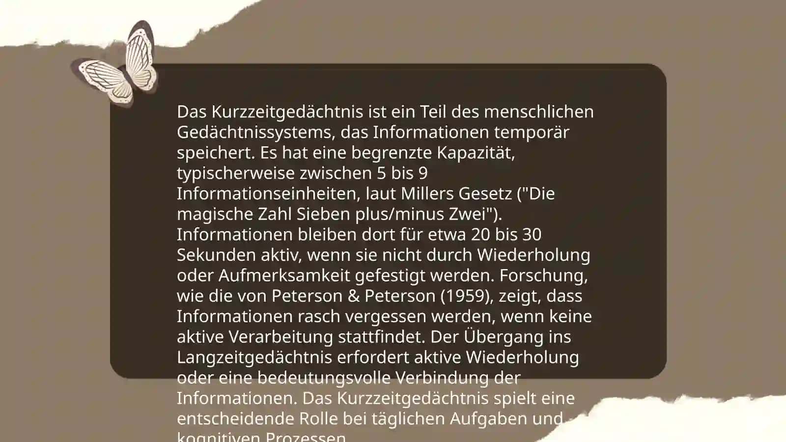 Lehren der Gedächtnisarten 4