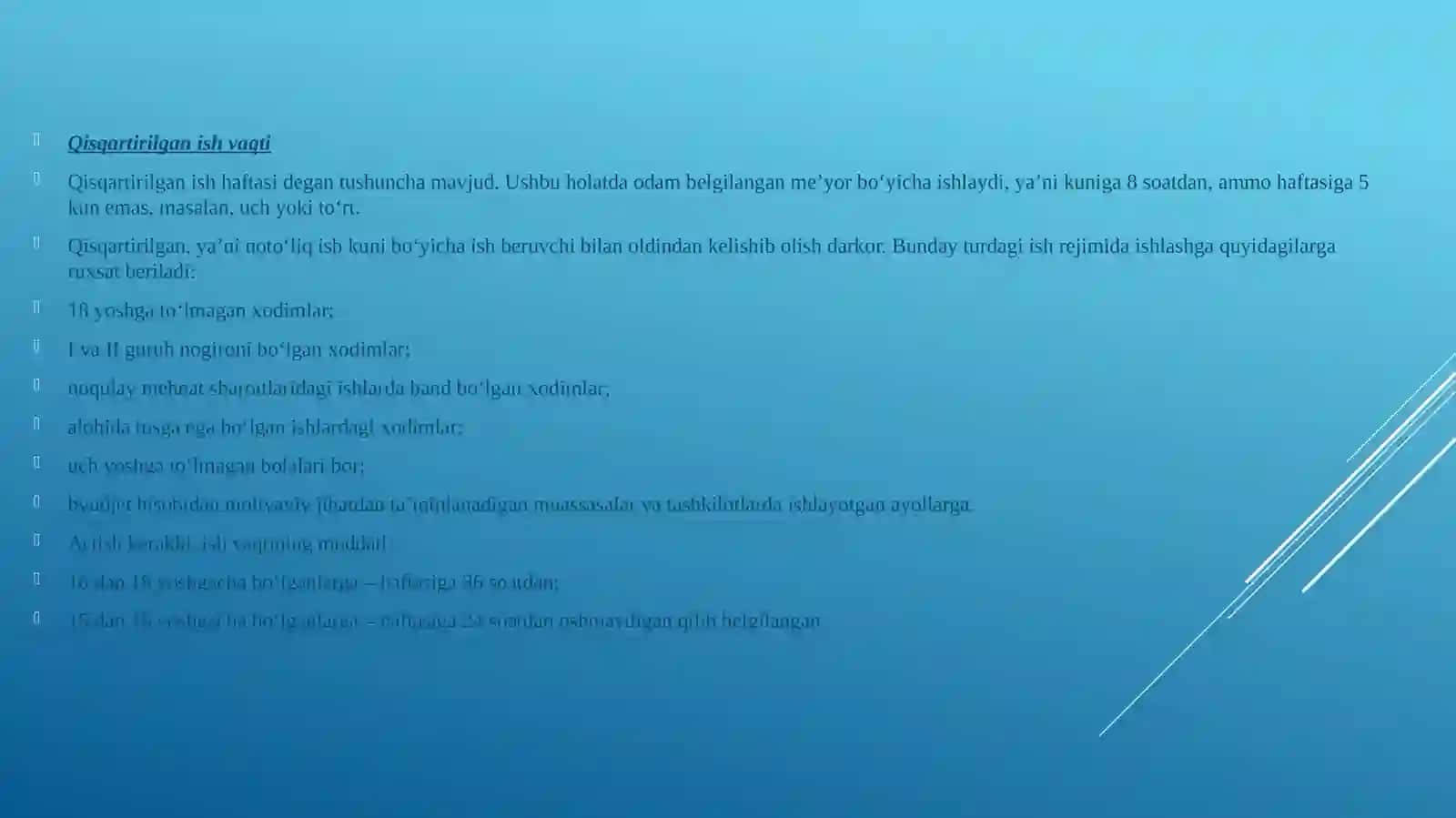 Ish vaqti 4