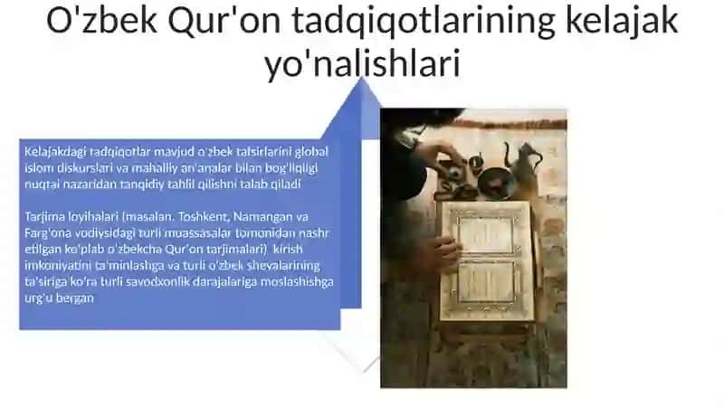 Mustaqillik yillarida Qu'ronning o'zbek tiliga tarjima qilinishi va tavsiflari 4