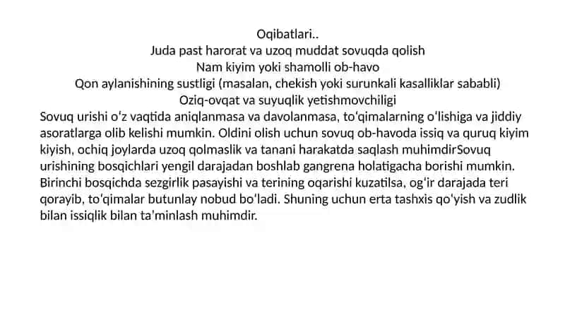 Sovuq urishi 4