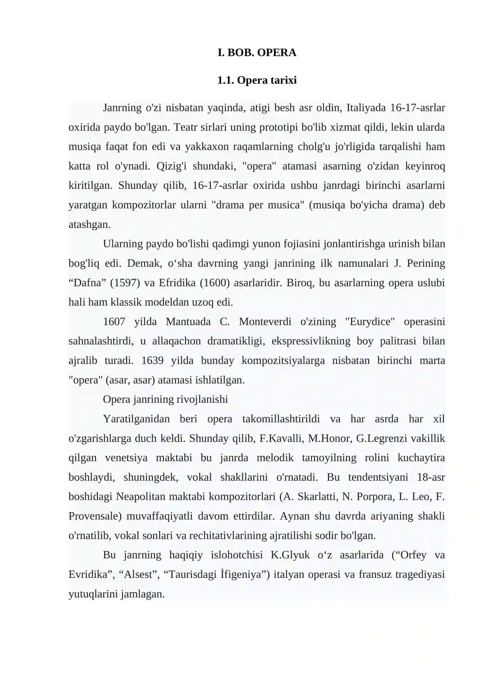 Opera Tarixi 4