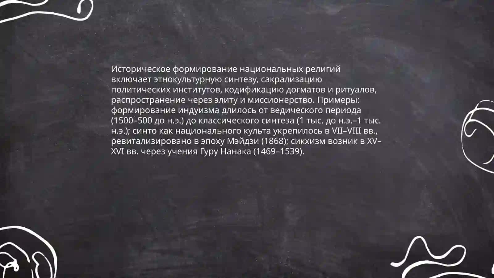 Национальные религии 4