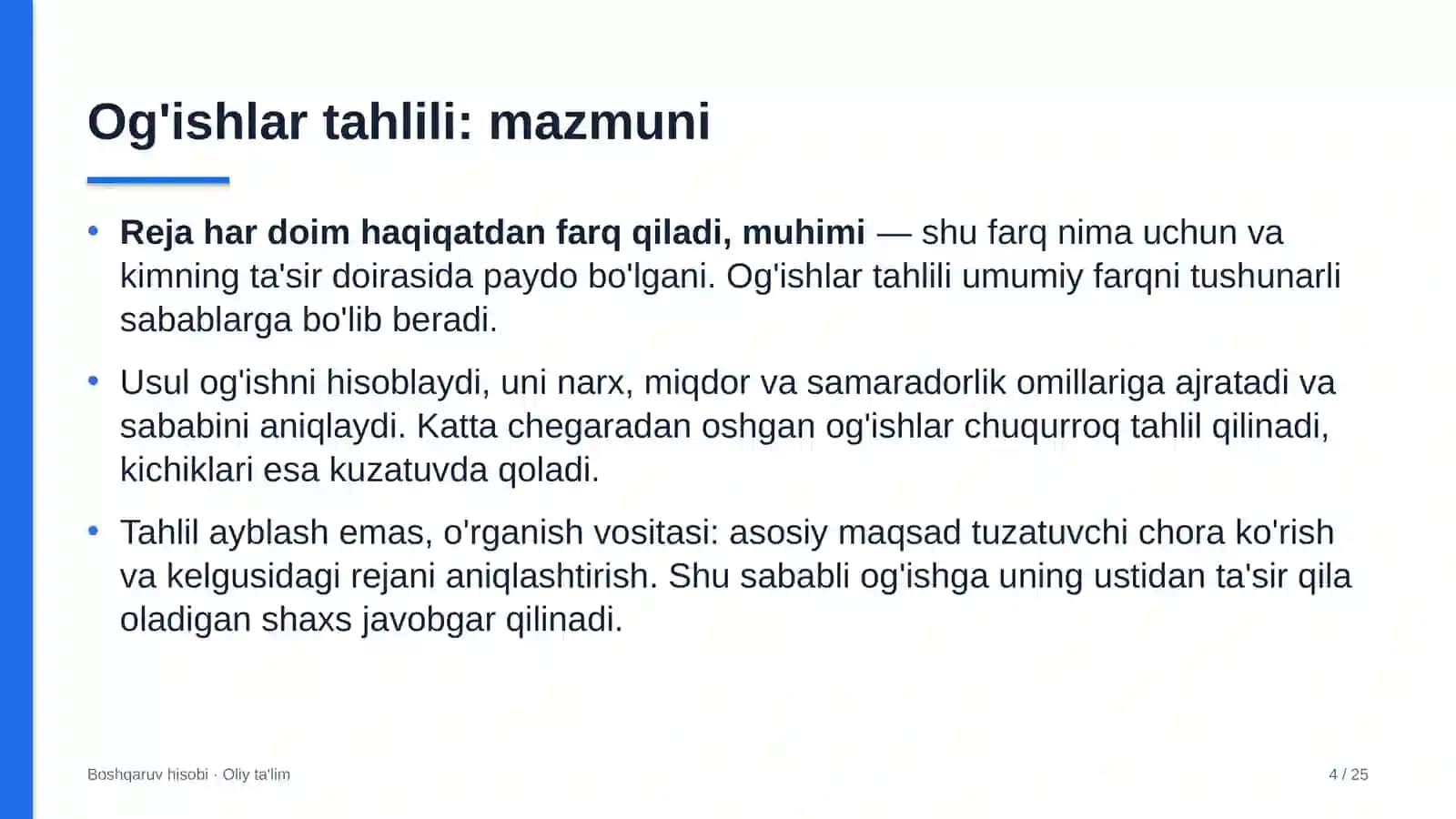 soliq organlarida og'ishlar tahlilini o'tkazish 9356 4