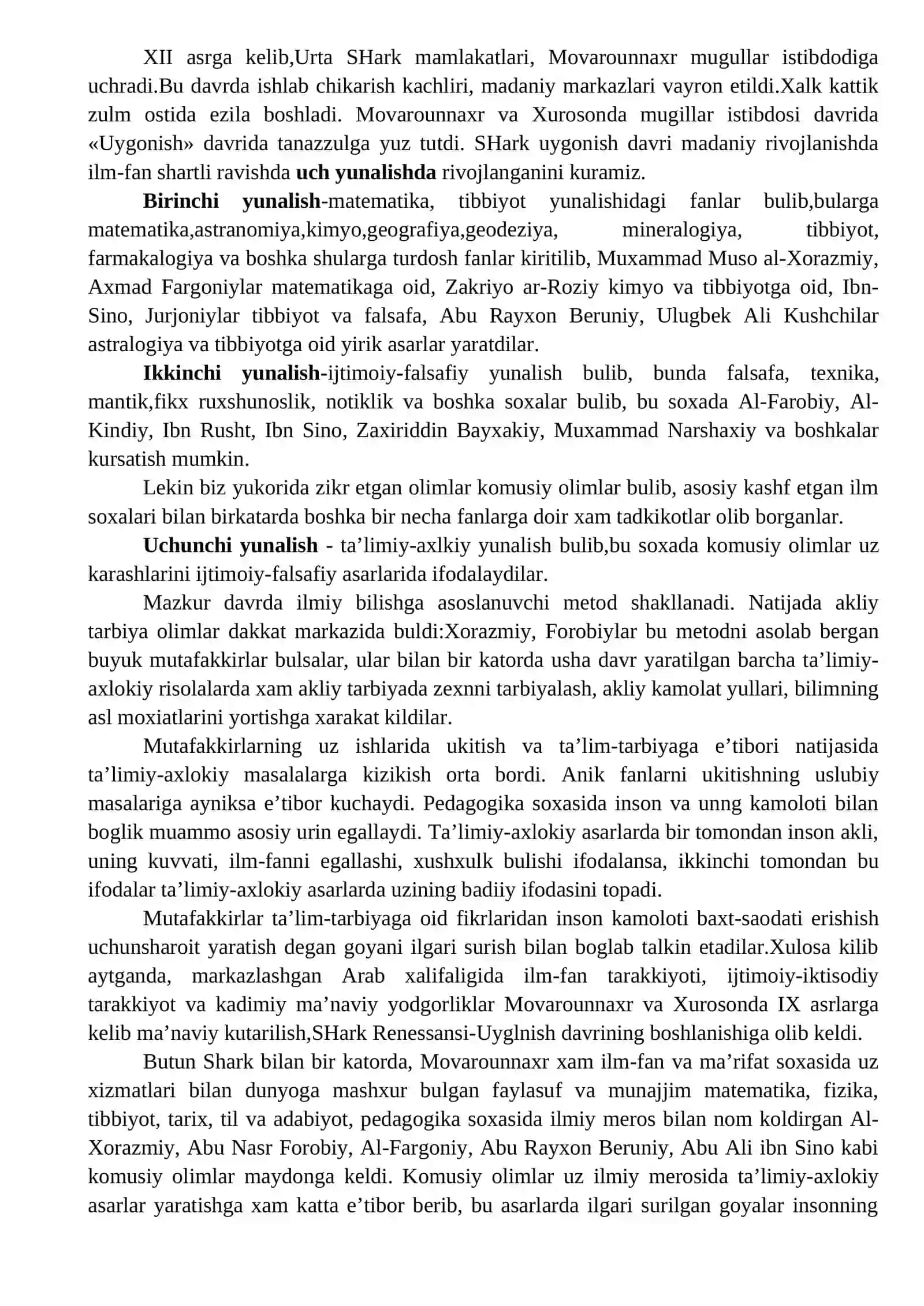 Sharq Uyg’onish davrida pedagogik fikrlarning rivojlanishi 4