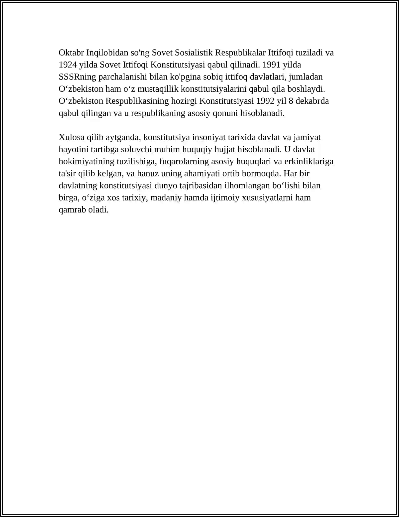 8 DEKABR KONSTITUTSIYA KUNI 4