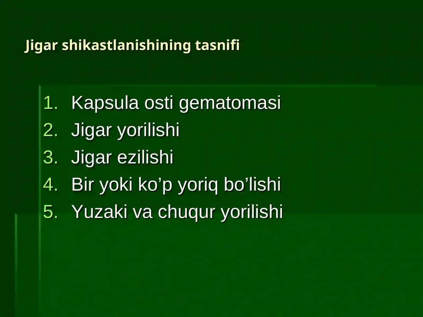 QORIN BO’SHLIG’I AZOLARINING YOPIQ SHIKASTLANISHLARI ETIOLOGIYASI 4