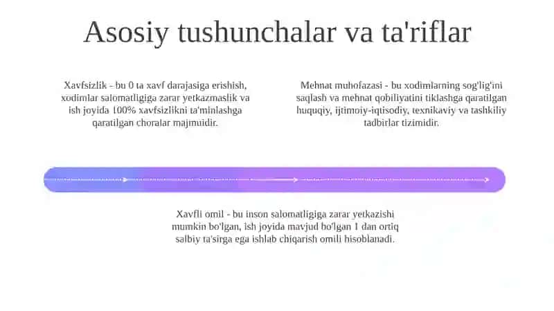 Texnologik jarayonlarda mehnat xavfsizligi 4