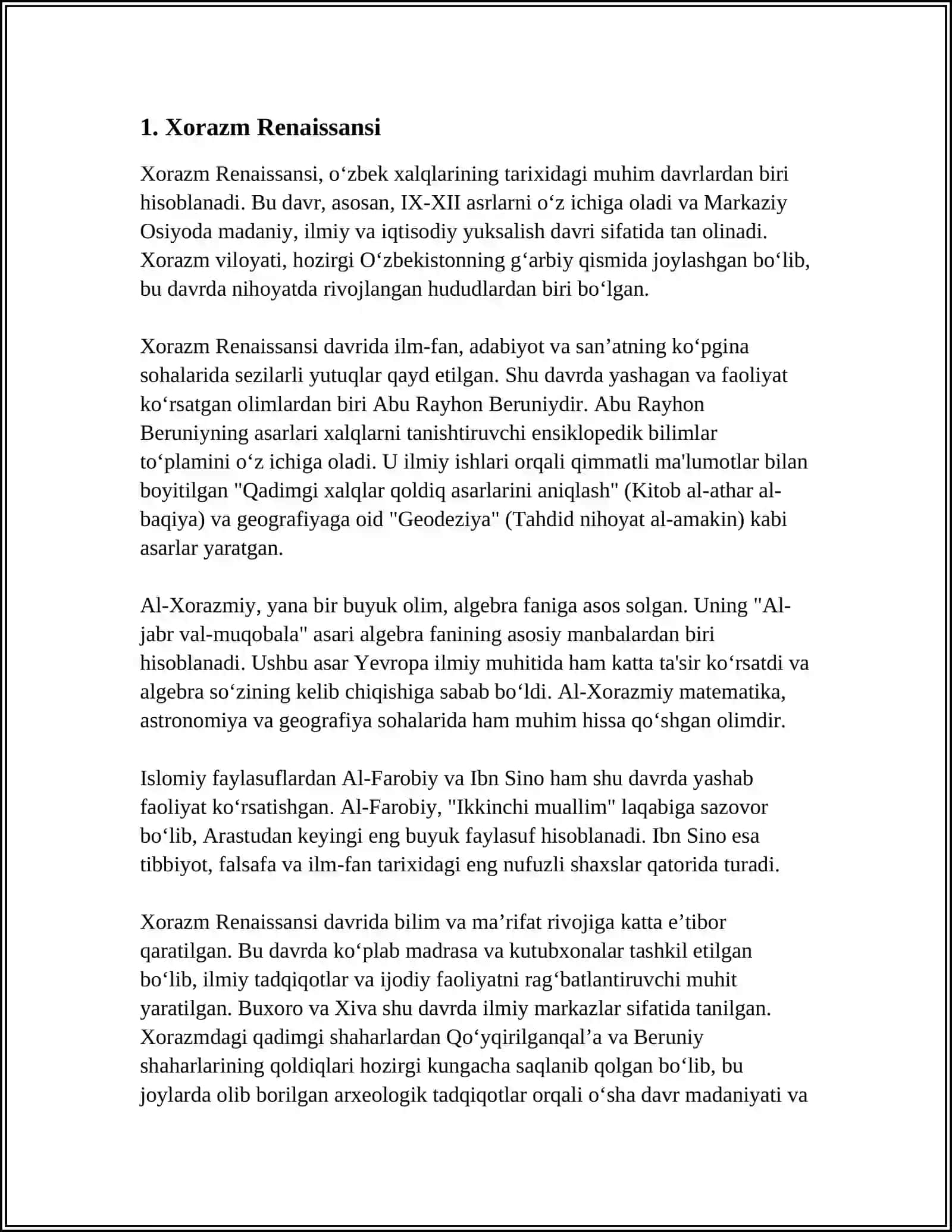 Xorazm Renaissansi 4