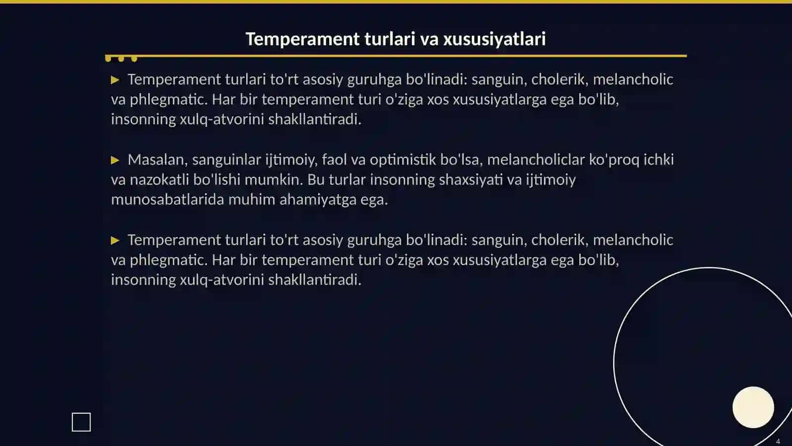 Temperament va uning nazariyalari 4
