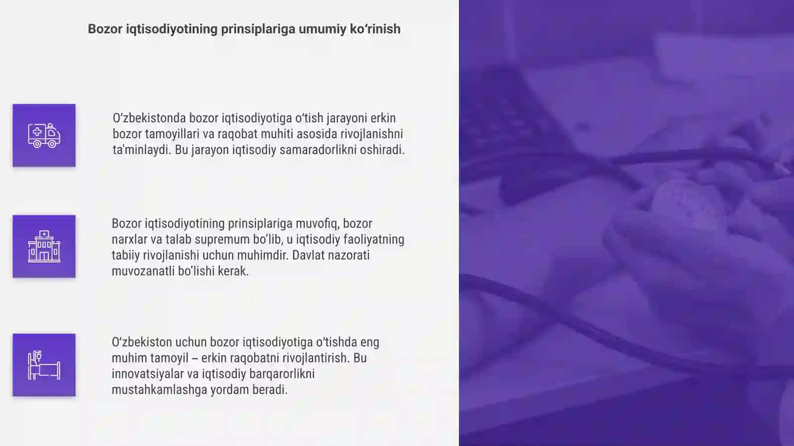 Oʻzbekistonda bozor iqtisodiyotiga oʻtishning tamoyillari va xususiyatlari 4