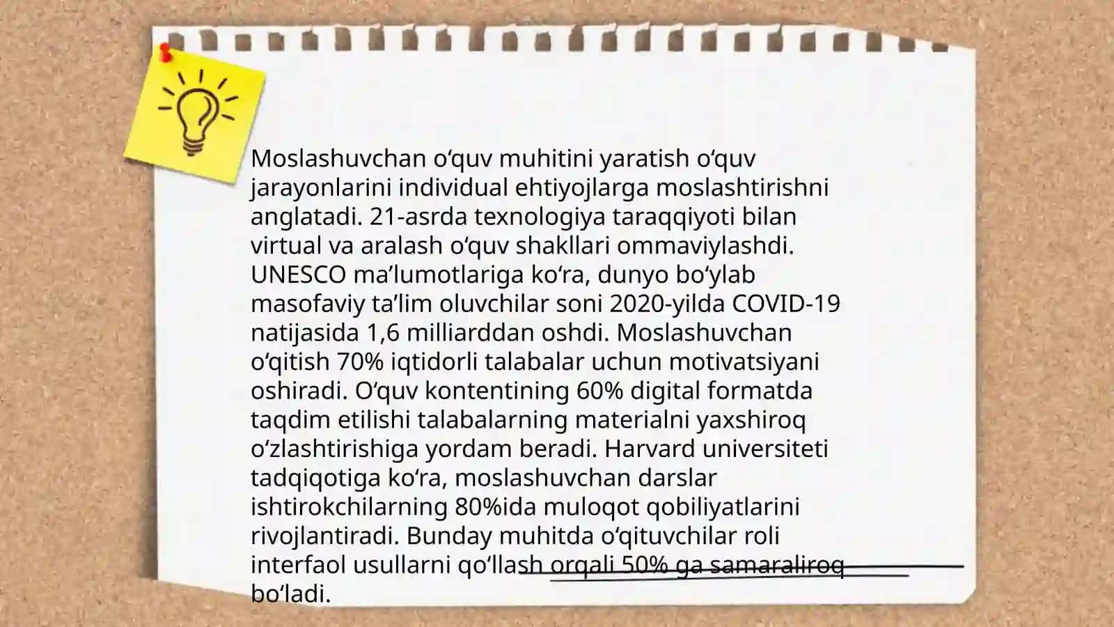 Inklyuziv taʼlim olishning asosiy shartlari 4