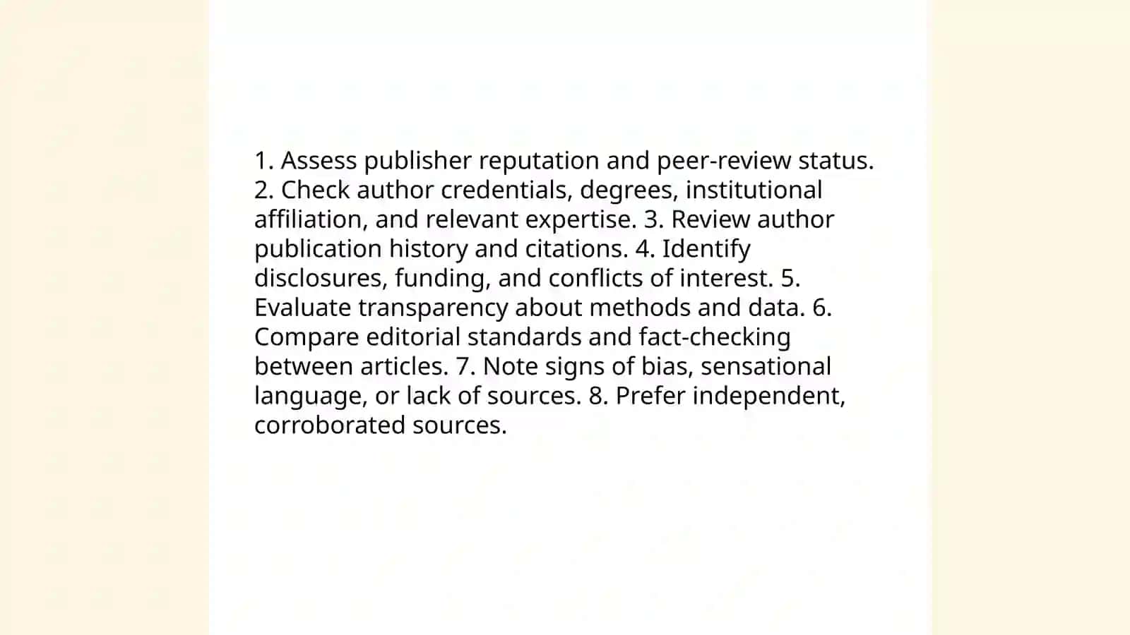 Comparing Two Articles on the same topic - evaluating perspective and reliability 4